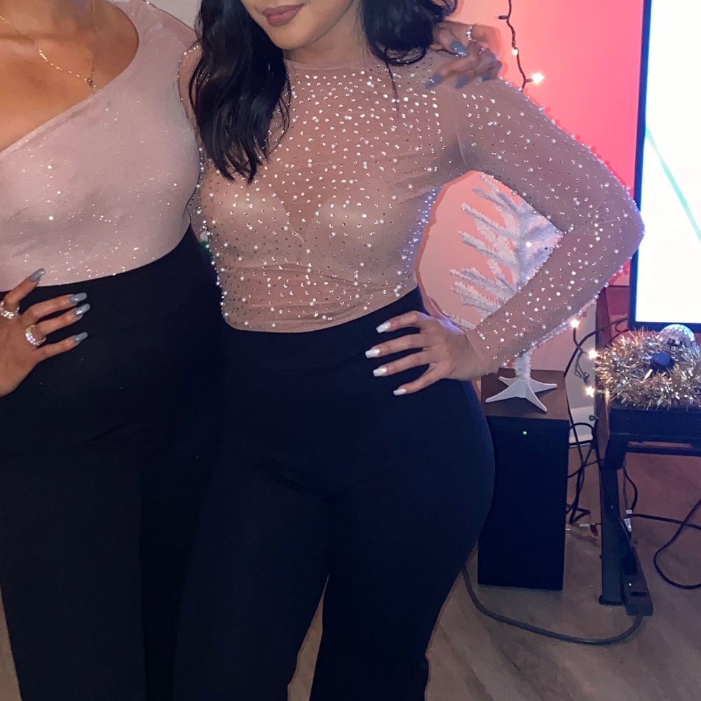 Sheer Pink Top